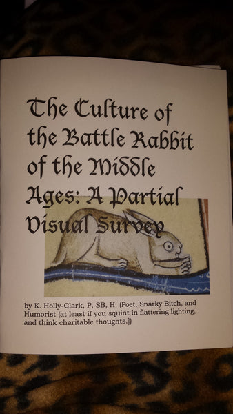 The Culture of the Battle Rabbits of the Middle Ages: A Partial Visual Survey by K. Holly-Clark - Antika Nueva
