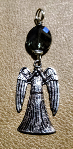 Oh No (S)He Didn't --Facepalm Angel Pendant - Antika Nueva