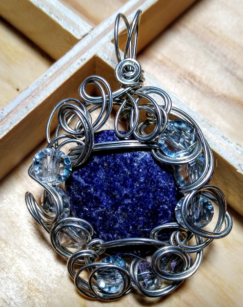 The Sacred Pool Lapis-Lazuli Pendant
