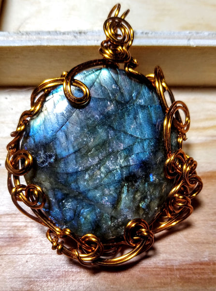 Into the Blue Labradorite Pendant