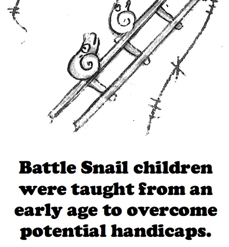 The Culture of the Battle Snails of the Middle Ages: A Partial Visual Survey by K. Holly-Clark - Antika Nueva